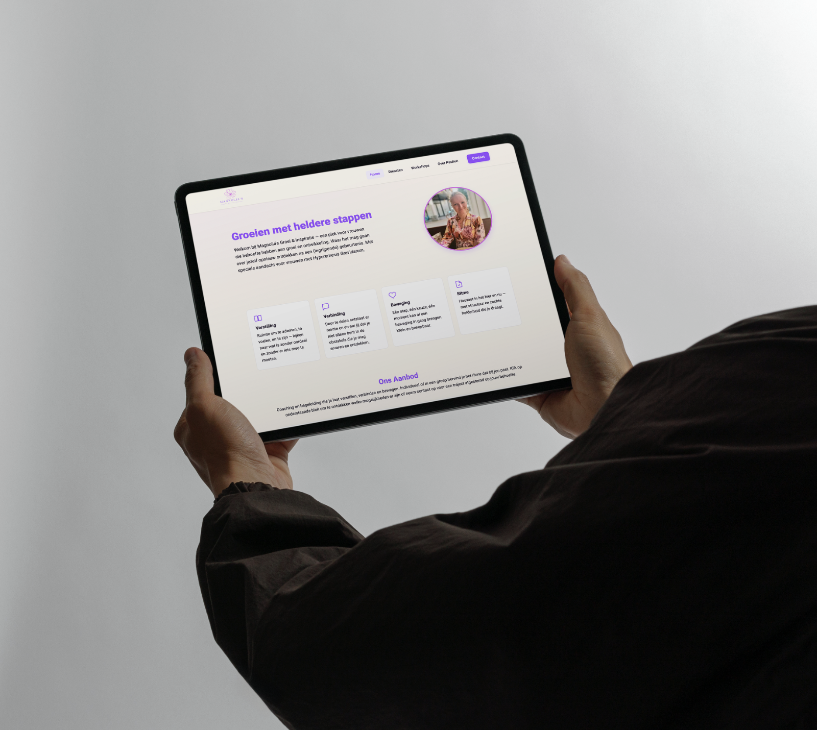 Magnolia's Groei & Inspiratie detail